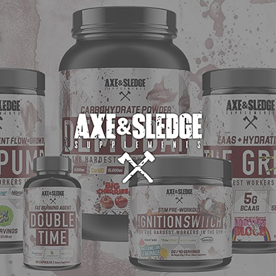 Axe & Sledge Supplements | Fat Burners, Protein & Pre-Workouts
