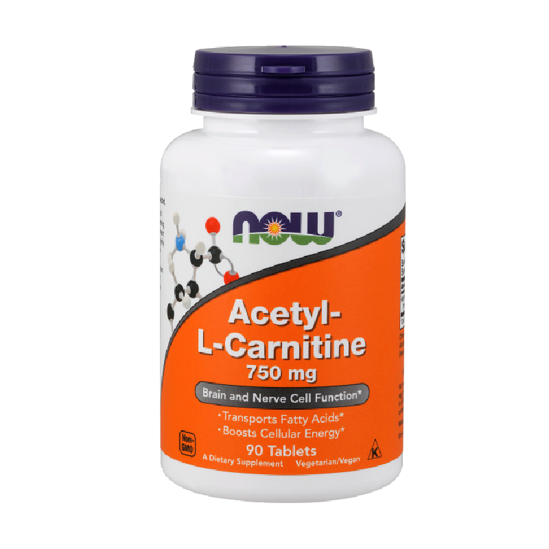 ACETYL L-CARN 750mg   90 TABS.