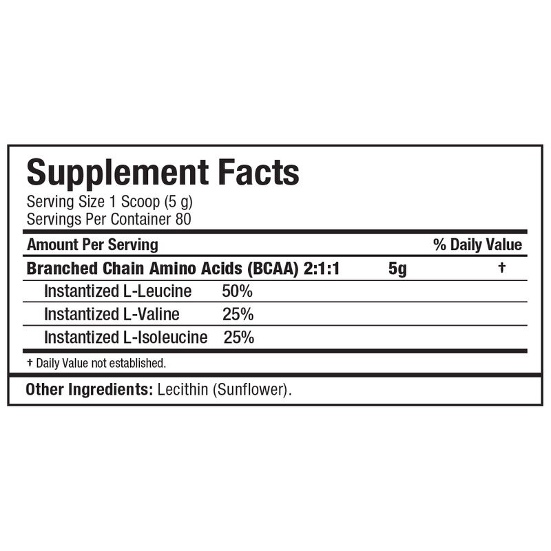 BCAA 2:1:1 400Grams