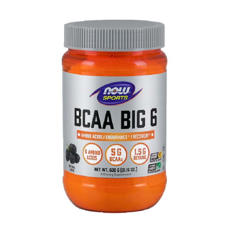 BCAA BIG 6 POWDER - GRAPE FLAVOR  600 G
