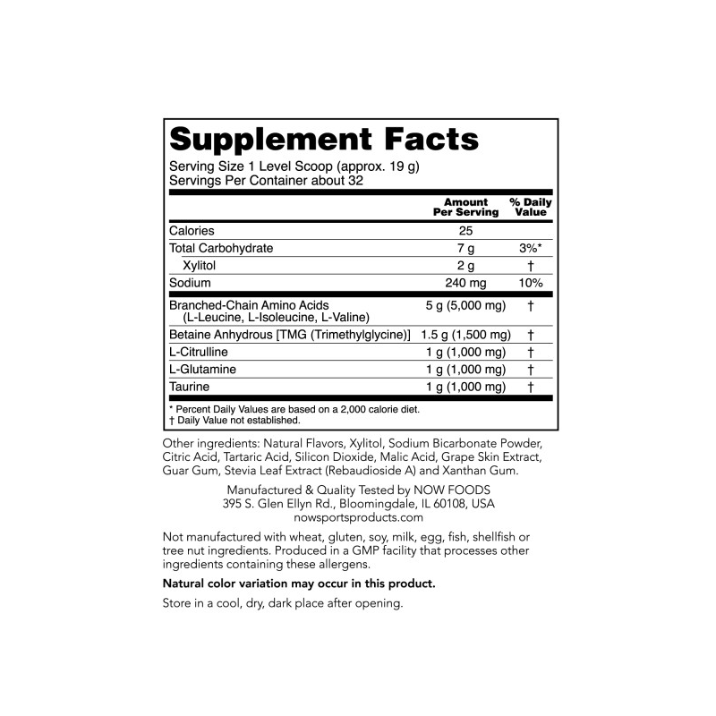 BCAA BIG 6 POWDER - GRAPE FLAVOR  600 G