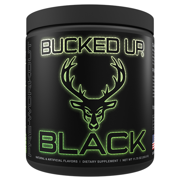 Bucked Up Black 30srv