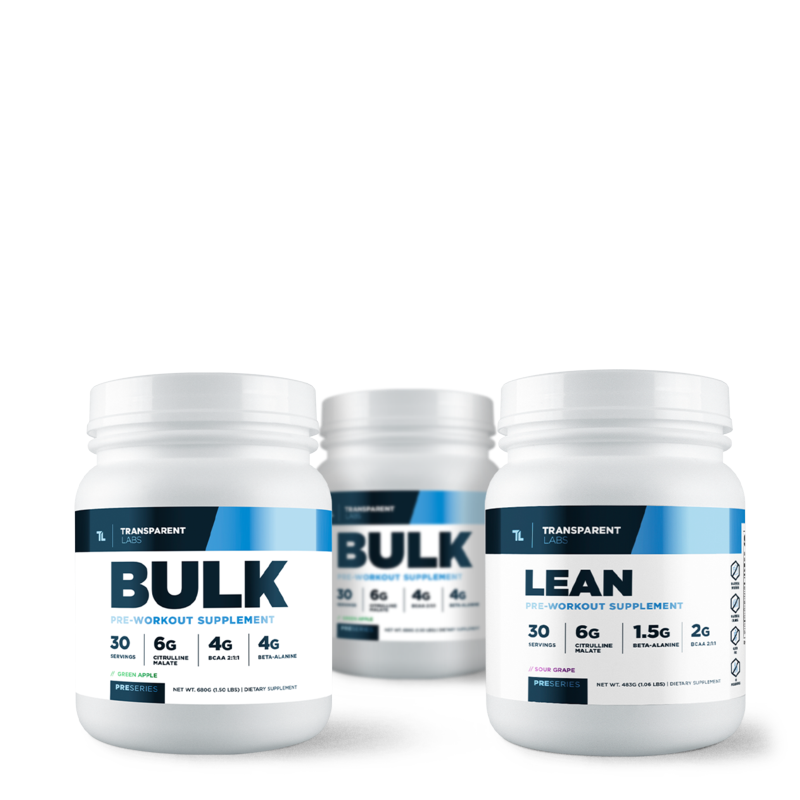 3 Month Preseries Bulk & Lean Stack