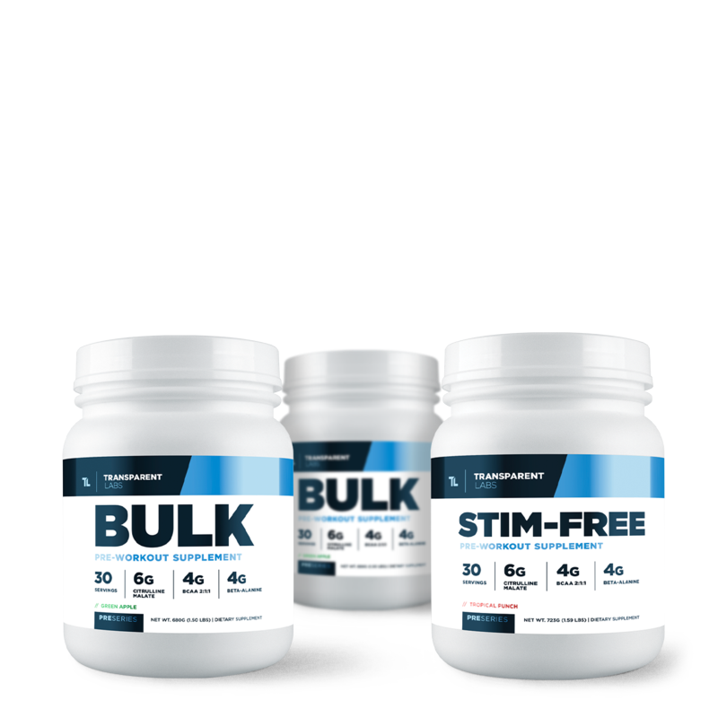 3 Month Cycle Preseries Bulk Pre-Workout