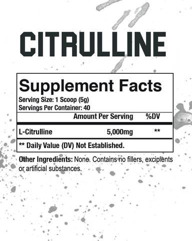 Axe & Sledge Citrulline 40srv