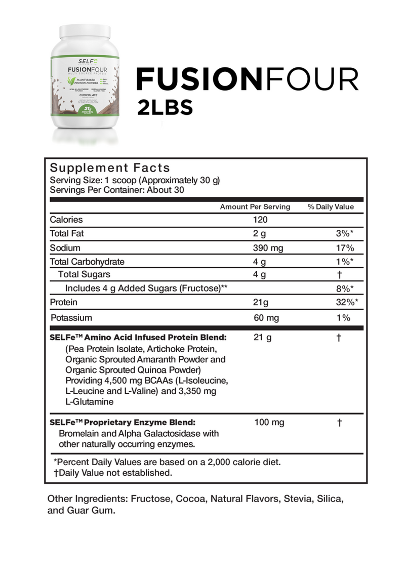 Fusion Four Vegan Protein 2lb