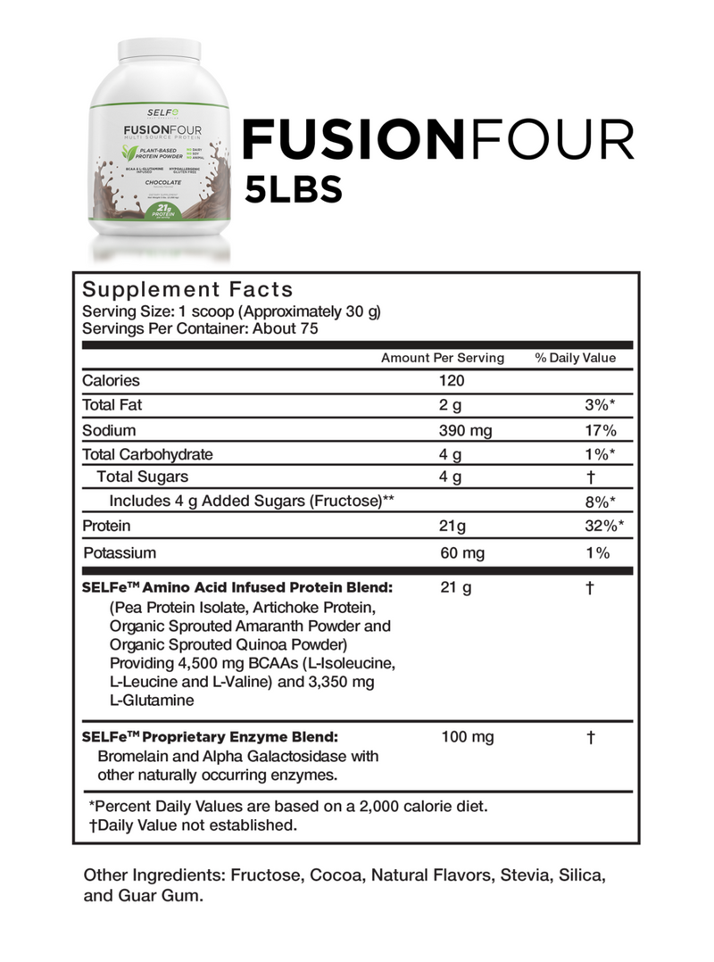 Fusion Four Vegan Protein 5lb