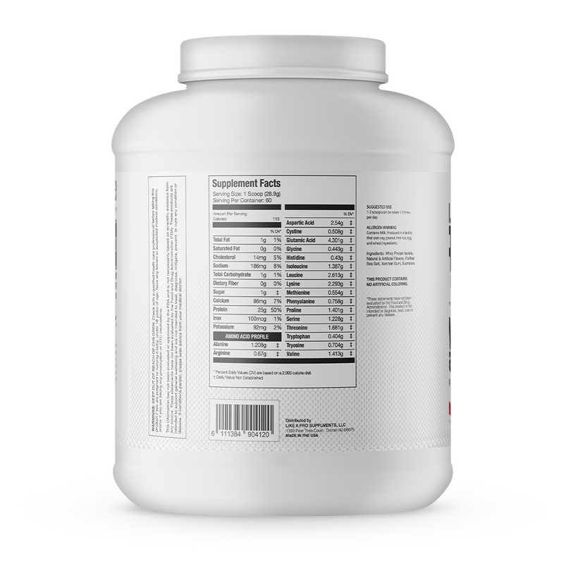 Like A Pro Whey Isolate 60srv