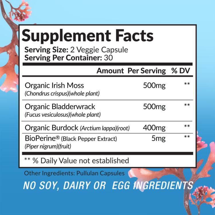 Irish Sea Moss 60cap