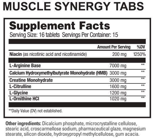Muscle Synergy 240Tabs