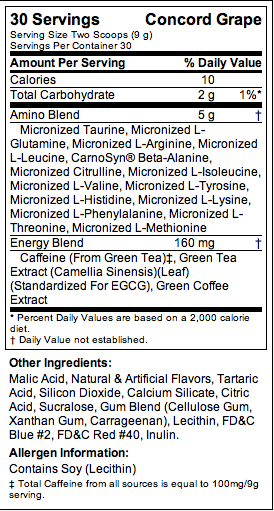 Amino Energy 30 Servings