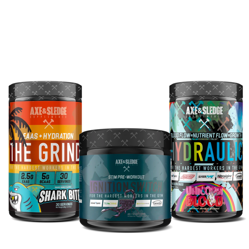 Axe & Sledge Pre & Post Stack