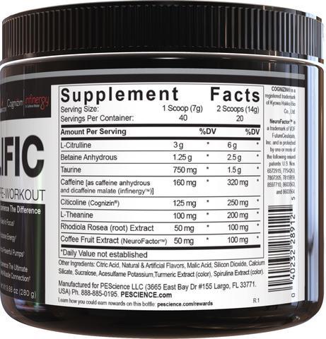 Prolific 40/20 Servings
