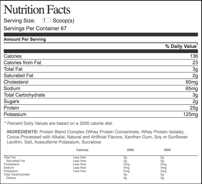 MTS Nutrition Machine Whey Protein 5LB
