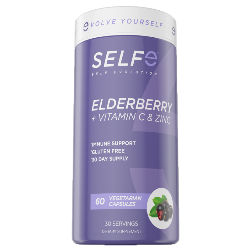 Elderberry Vitamin C & Zinc 60Caps