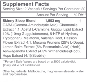 Burn + Sleep Stack