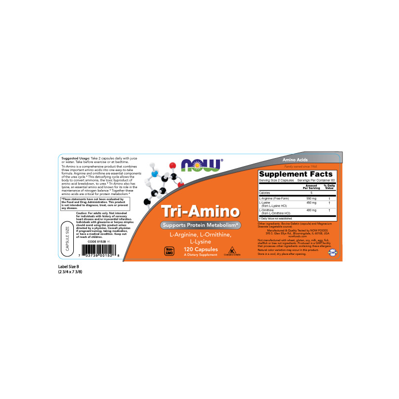 TRI-AMINO 120 VCAPS