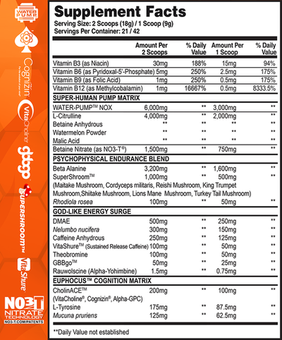 NTel Nutra Arez Pre-Workout 21srv
