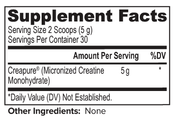 Creatine 30srv Unflavored