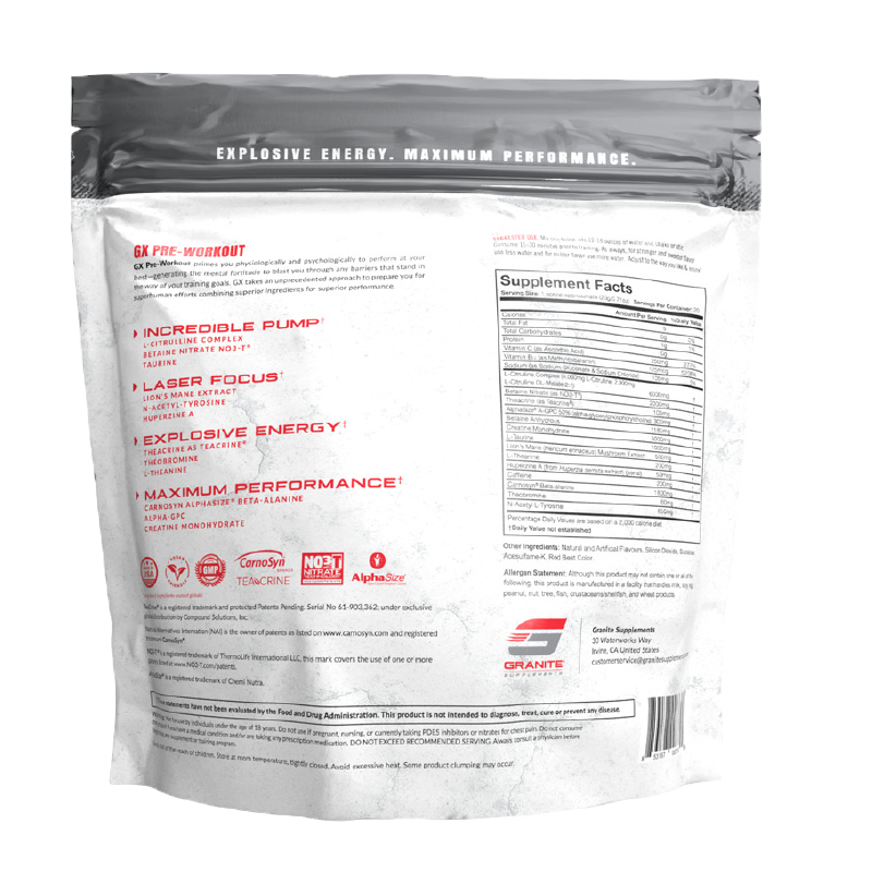 GX Pre-Workout