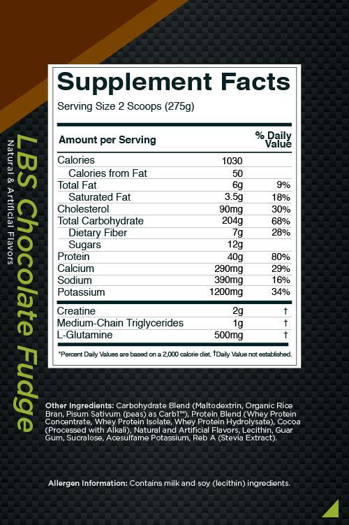 R1 LBS Mass Gainer 6lb