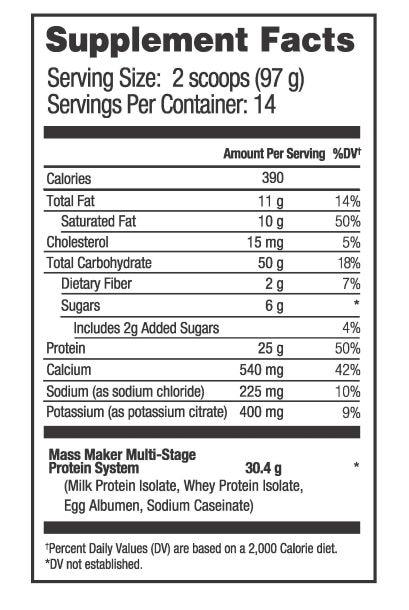 Mass Maker Ultra 3lb