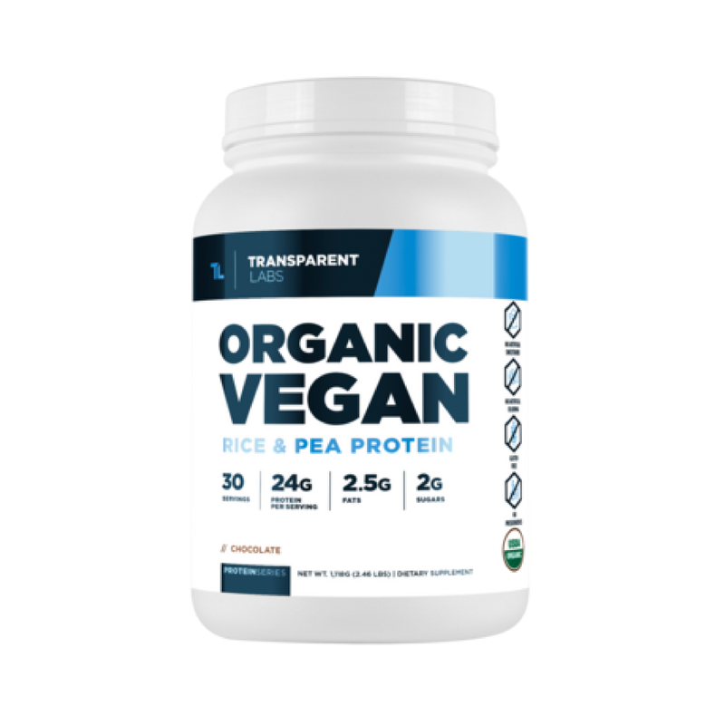 Transparent Labs Organic Vegan 30srv