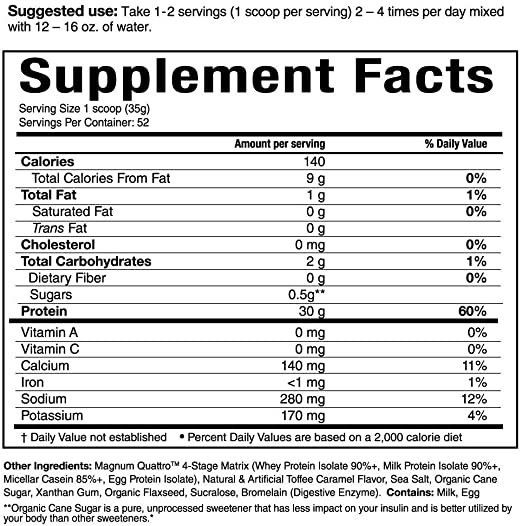 Quattro Protein 4lb