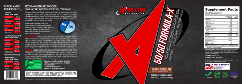 50/50 Formula-X 2lb
