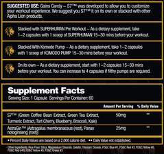 Gains Candy S7 Pump & Performance 60Caps